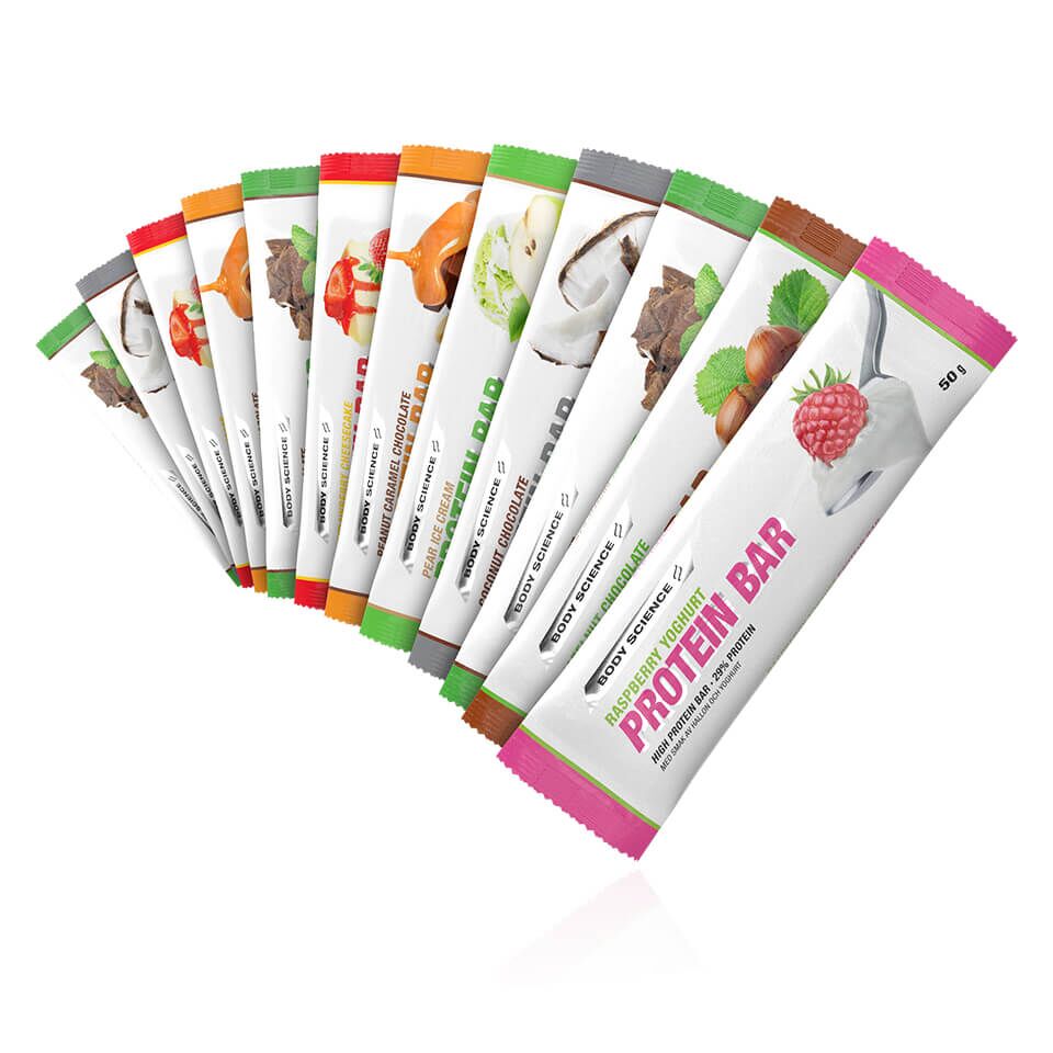 Köp Body Science Protein bar 24 st Online MM Sports